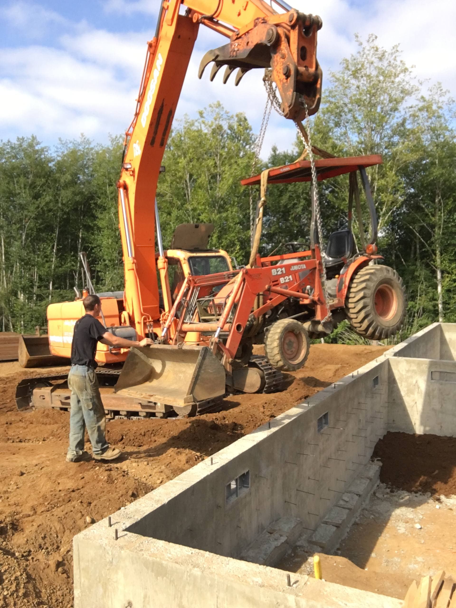 Site excavation and dirt work