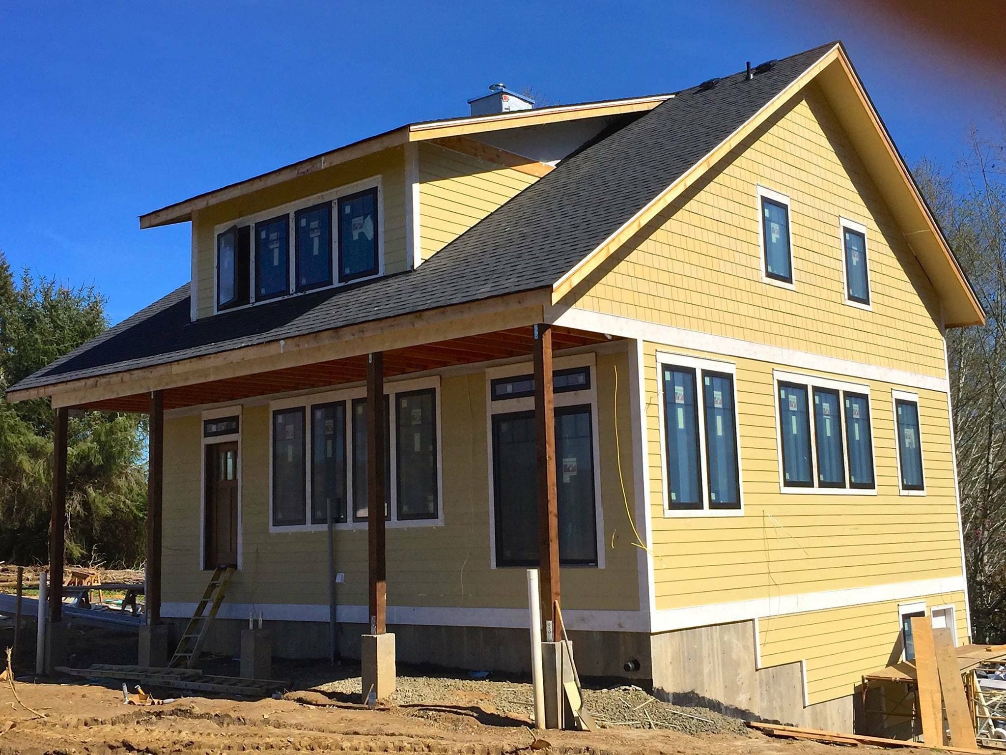 Custom exterior finish