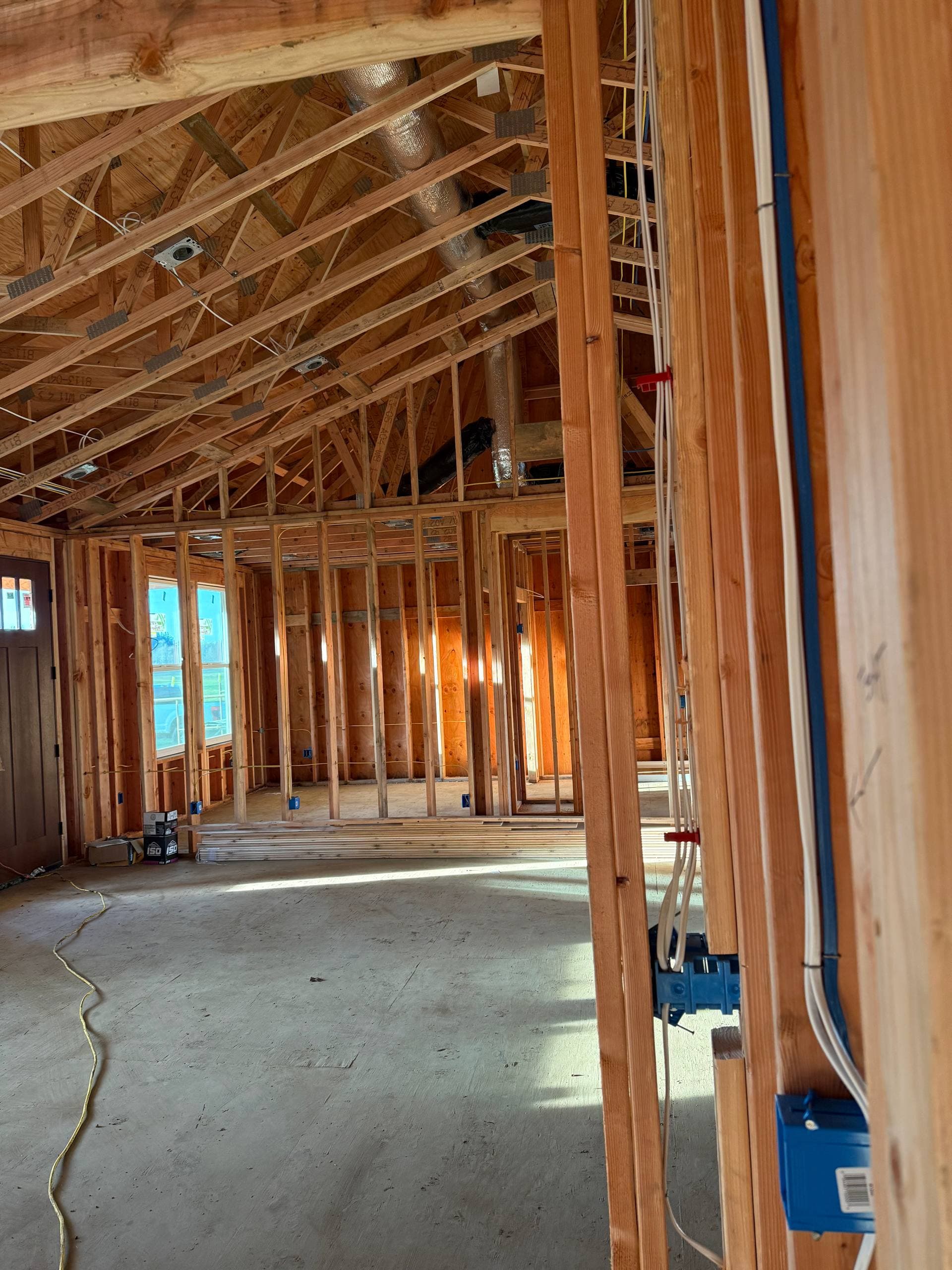 Advanced framing stage