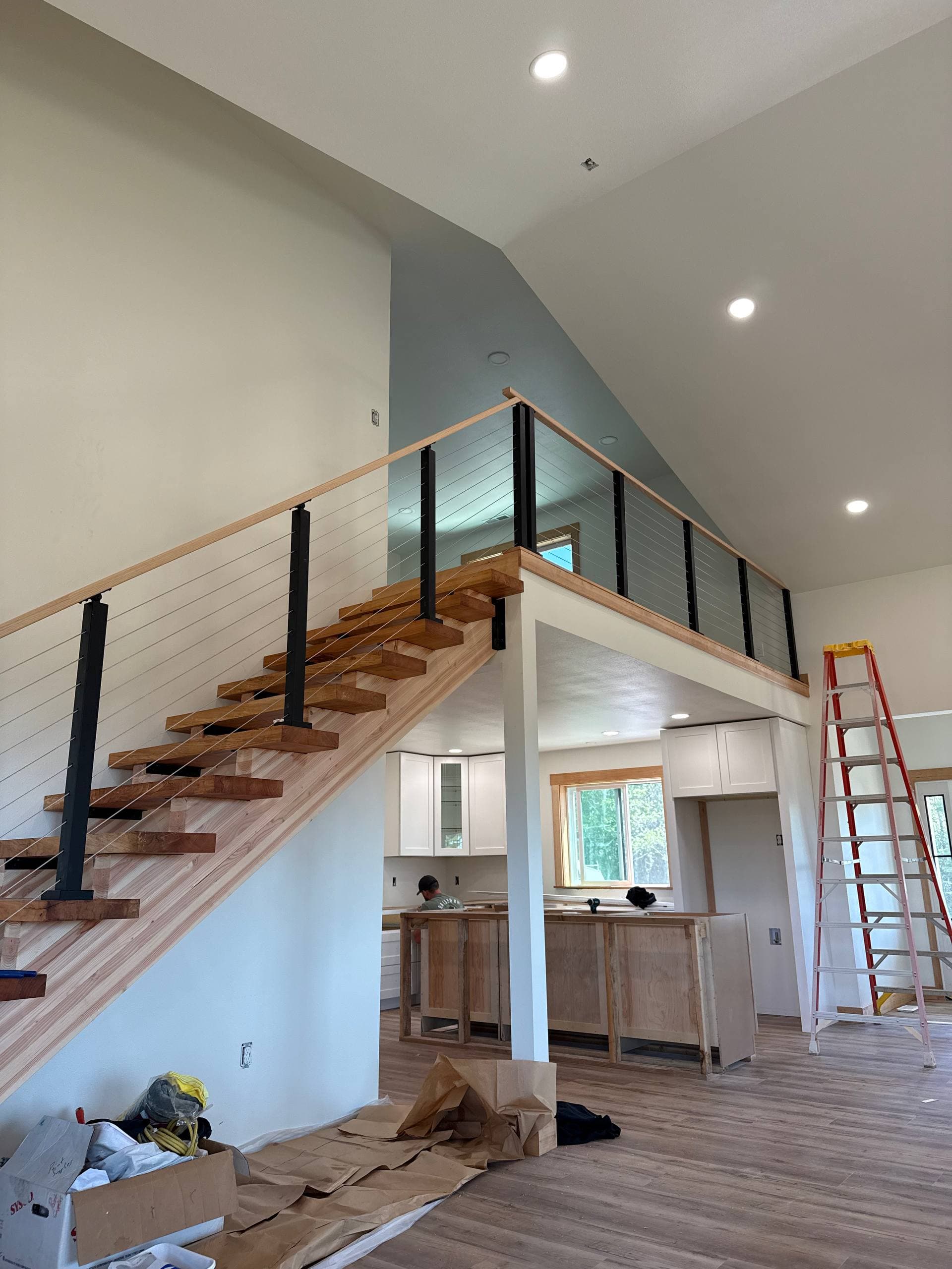 Interior staircase detail