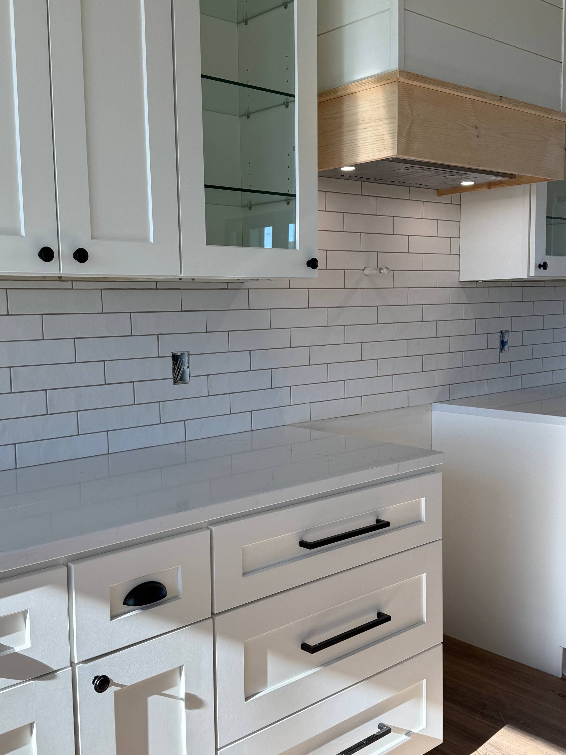 Custom tile work detail